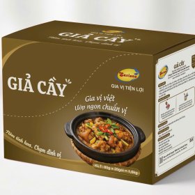 Hộp 20 Gói Xốt Gia Vị Tiện Lợi Giả Cầy Savione – Chuẩn Vị Mắm Tôm, Mẻ, Riềng Sả, Tối Ưu Lợi Nhuận